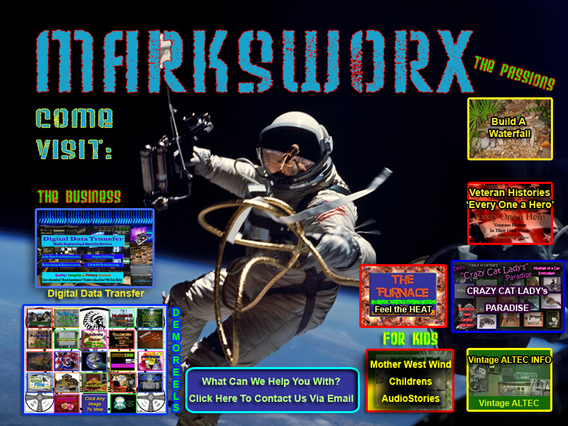 A portfolio of MarksWorx projects and vast iniatives